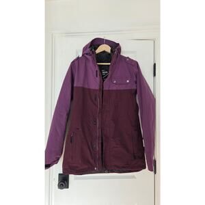 Armada Abbey Insulated Women's Snow Ski Jacket Size Large Purple & Maroon